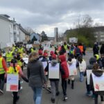 Demo der GGS An St. Theresia und GGS Langemaß Köln Buchheim und Mülheim